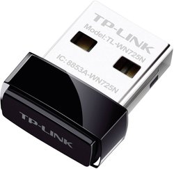 Karta sieciowa, adapter WiFi TP-LINK TL-WN725N, USB 2.0, 2.4 GHz, 150 MBit/s