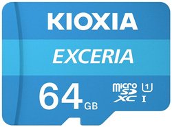 Karta pamięci microSDXC Kioxia EXCERIA, 64 GB, UHS-I