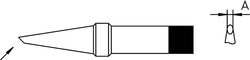 Grot lutowniczy Weller 4PTBB7-1, 54125799 Kształt okrągły, zukosowany, 2.4 mm, 1 szt.