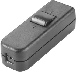 Przełącznik przewodowy interBär 8006-004.01, 6 A, 1 x wył/wł