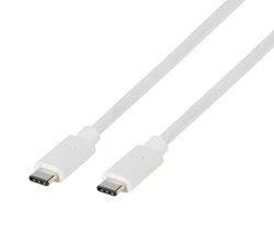 Kabel USB Vivanco PBDCVVUSBCC10W, Złącze męskie USB-C®, Złącze męskie USB-C®, 1.00 m