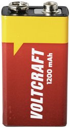 Bateria 9 V VOLTCRAFT VC-9V-Li-1200mAh, litowe, 1 szt.