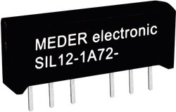 Przekaźnik kontaktronowy StandexMeder Electronics SIL12-1A72-71D 1 NO 12 V/DC 0.5 A 10 W SIL-4