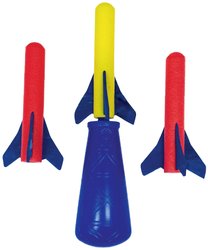 Günther Flugspiele Gra rakietowa z pompą rakietową 1557 Pump Rocket Raketen