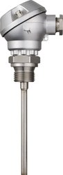 Termometr oporowy Jumo 100 mm z aluminiową głowicą