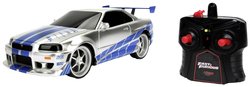 Samochód RC dla początkujących JADA TOYS Fast&Furious RC Nissan Skyline GTR, 1:16, Elektryczny, RtR