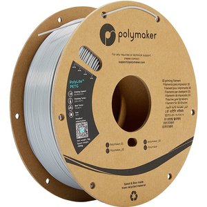 Filament do drukarek 3D PETG Polymaker PB01016, Średnica filamentu: 2.85 mm, 1000 g, szary