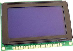 Wyświetlacz LCD Display Elektronik DEM128064BSBH-PW-N biały niebieski 128 x 64 Pixel (S x W x G) 75 x 52.7 x 7 mm