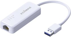 Adapter sieciowy EDIMAX EU-4306  1 GBit/s USB 3.2 Gen 1 (USB 3.0), LAN (10/100/1000 MBit/s)