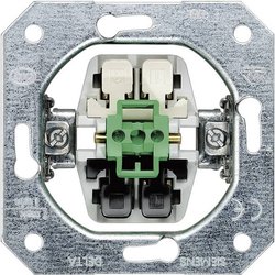 Wkładka wyłącznika podtynkowego DELTA, włącznik/wyłącznik 10A 250V Płytka przycisku Przełącznik schodowy, Wyłącznik Siemens 5TA2156