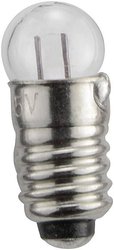 Żarówka wskaźnikowa Barthelme, E5.5, 6 V, 80 mA, 0.48 W, 6x14 mm, przejrzysta