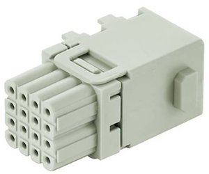 Łącznik wtykowy Harting Han Domino HD cube, crimp (F.1) 09149161101, 2 szt.