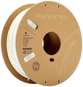 Filament do drukarek 3D PLA Polymaker 70823, Średnica filamentu: 2.85 mm, 1000 g, biały (matowy)