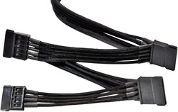 Kabel BeQuiet CS-6940 [4x złącze męskie zasilające SATA - 1x złącze modularne bequiet!] 0.90 m Kabel BeQuiet CS-6940 [4x złącze męskie zasilające SATA - 1x złącze modularne bequiet!] 0.90 m