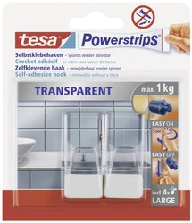 Hak samoprzylepny tesa POWERSTRIPS® 58811-00000-20 2 szt.