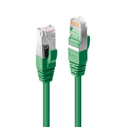 Kabel LAN LINDY 45957, 1 szt., RJ45, CAT 6, S/FTP, 15.00 m, zielony