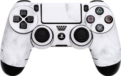 Pokrowiec PS4 Software Pyramide Skin für PS4 Controller White Marble