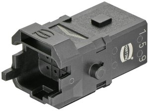 Złącze męskie Harting Han 1A-12-C-m latch 09 10 012 3001, Han® 1A, 1 szt.