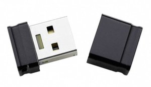 Pendrive USB 2.0 Intenso Micro Line, 4 GB, czarny, 17 MB/s / 7 MB/s, ultra mały