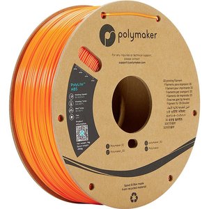 Filament do drukarek 3D ABS Polymaker PE01019, Średnica filamentu: 2.85 mm, 1000 g, pomarańczowy