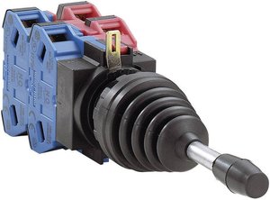 Przełącznik 240 V/AC Idec HW1M-2222-F22N9 Dźwignia metalowa, prosta Plug-In  1 szt.