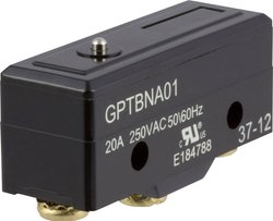 Mikroprzełącznik GPTBNA01 250 V/AC 20 A 1 x wł/(wł) ZF  chwilowy 1 szt.