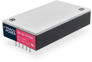 Przetwornica DC/DC, do PCB TracoPower TEP 100-7215UIR, 100 W, 24 V/DC, 4.2 A, 1 szt.