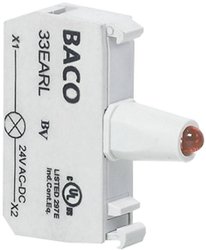 Moduł z diodą LED BACO BA33EAGH, zielony 230V