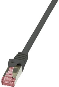 Kabel LAN LogiLink CQ2043S, 1 szt., RJ45, CAT 6, S/FTP, 1.50 m, czarny