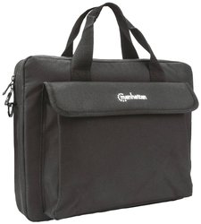 Torba na laptopa Manhattan 439893 439893, 35,8 cm (14,1'') , (S x W x G) 370 x 290 x 65 mm, czarny