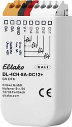 Ściemniacz LED Eltako DL-4CH-8A-DC12+