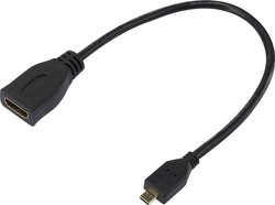 Raspberry Pi® Adapter HDMI Mikrowtyczka HDMI / gniazdo HDMI A  Adapter HDMI Raspberry Pi® 3107416 1 szt.