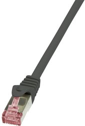 Kabel LAN LogiLink CQ2053S, 1 szt., RJ45, CAT 6, S/FTP, 2.00 m, czarny