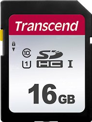 Karta pamięci SDHC Transcend TS16GSDC300S, 16 GB, Class 10, UHS-I, UHS-Class 1, 95 MB/s