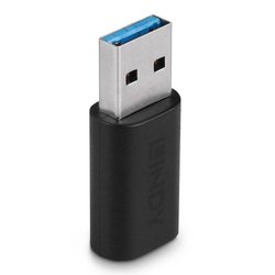 Przejściówka, adapter USB 3.2 Gen 1 (USB 3.0) LINDY 41904 41904, [1x złącze męskie USB-A 3.2 (USB 3.0) - 1x złącze żeńskie USB-C]