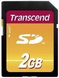 Karta pamięci SD Transcend TS2GSDC, 2 GB