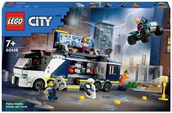 LEGO® CITY 60418 Ciężarówka policyjna z laboratorium