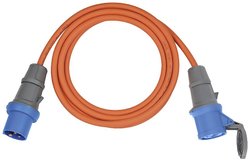 Brennenstuhl 1167650605 zasilanie przedłużacz 16 A pomarańczowy 5.00 m H07RN-F 3G 2,5 mm²