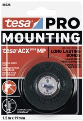 Taśma montażowa tesa  66728-00000-00 Mounting PRO ACX+ (D x S) 1.5 m x 19 mm 1.5 m 1 szt.