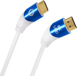 Kabel HDMI Oehlbach Shape Magic 40 UHD 8K D1C42535, 8K, potrójne ekranowanie, 1.00 m