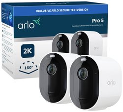 Zestaw monitorujący ARLO Pro 5 Spotlight Security Camera with 2x Camera Kit VMC4260P-100EUS, z 2 kamerami, 2688 x 1520 px