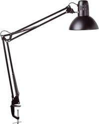 Lampa biurkowa Maul Study, obrót 360, maks. 60 W, czarna