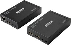 Ekstender (przedłużenie) HDMI SpeaKa Professional SP-9393012, przez kabel sieciowy RJ45, 60 m