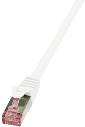 Kabel LAN LogiLink CQ2031S, 1 szt., RJ45, CAT 6, S/FTP, 1.00 m, biały