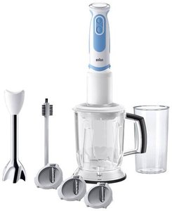 Blender ręczny Braun Multiquick 5 Vario Fit MQ5260 WHBL Blender ręczny Braun 0X22111348, 1000 W