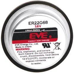 Bateria ER22G68 EVE, 3.6 V, 400 mAh, litowe, U-piny do lutowania, 1 szt.