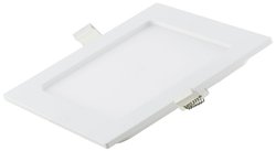 Oprawa wpuszczana LED LE MANS kwadratowa biała 24W 220x220x32 mm 3000/4000/6000K IP44 ściemnialna Oświetlenie wewnętrzne LED Heitronic Le Mans 501384  24 W