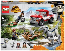 LEGO® JURASSIC WORLD™ 76946 Niebieski i Beta w pułapce Velociraptor 1 szt.