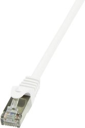 Kabel LAN LogiLink CP2061S, 1 szt., RJ45, CAT 6, F/UTP, 3.00 m, biały