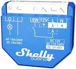 Przekaźnik Shelly Wave 1 UP max 16 A, 1 kanał, Z-Wave Shelly Wave 1  Element wykonawczy  Z-Wave, Z-Wave+